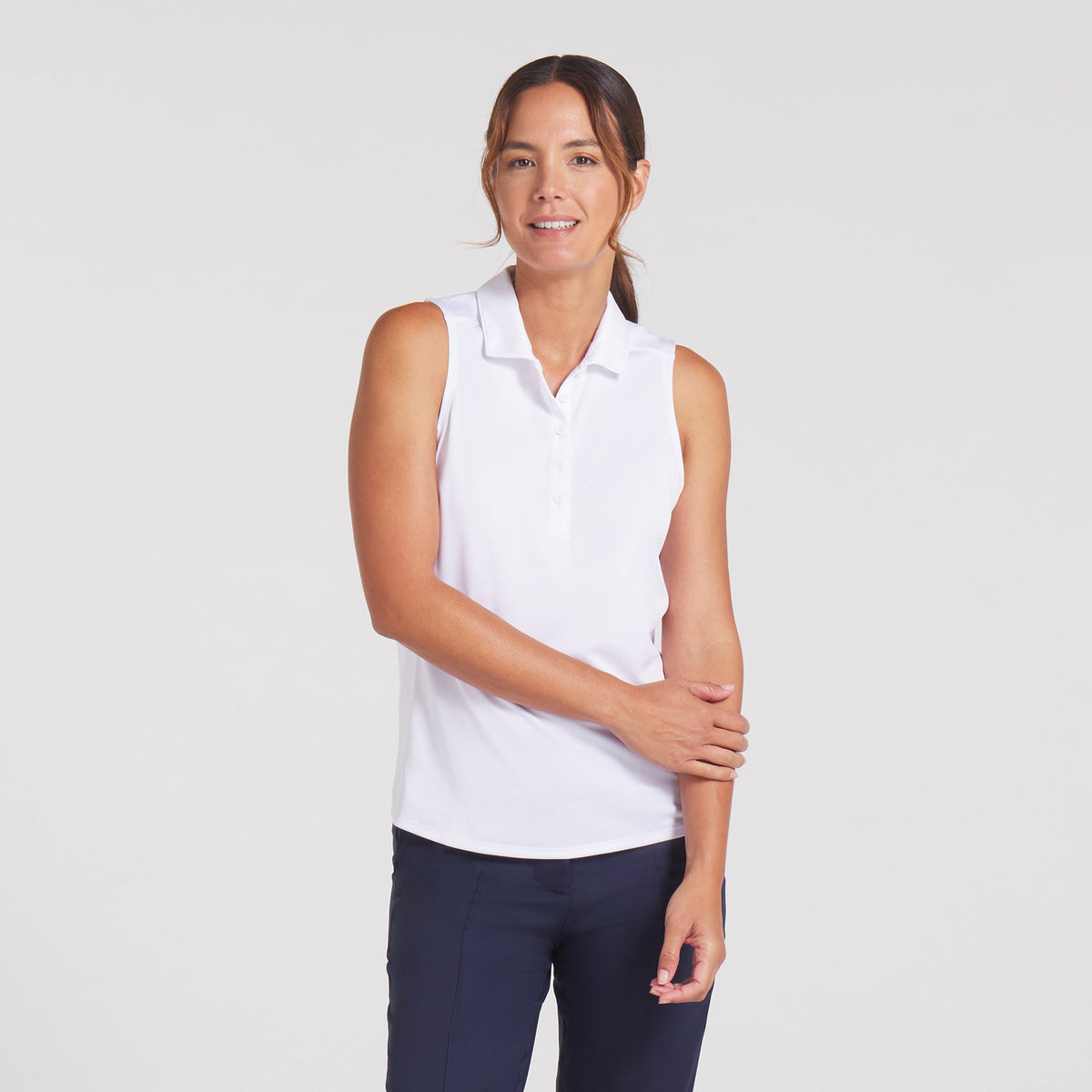 Women's Pure 2.0 Sleeveless Golf Polo | Puma Golf Classic
