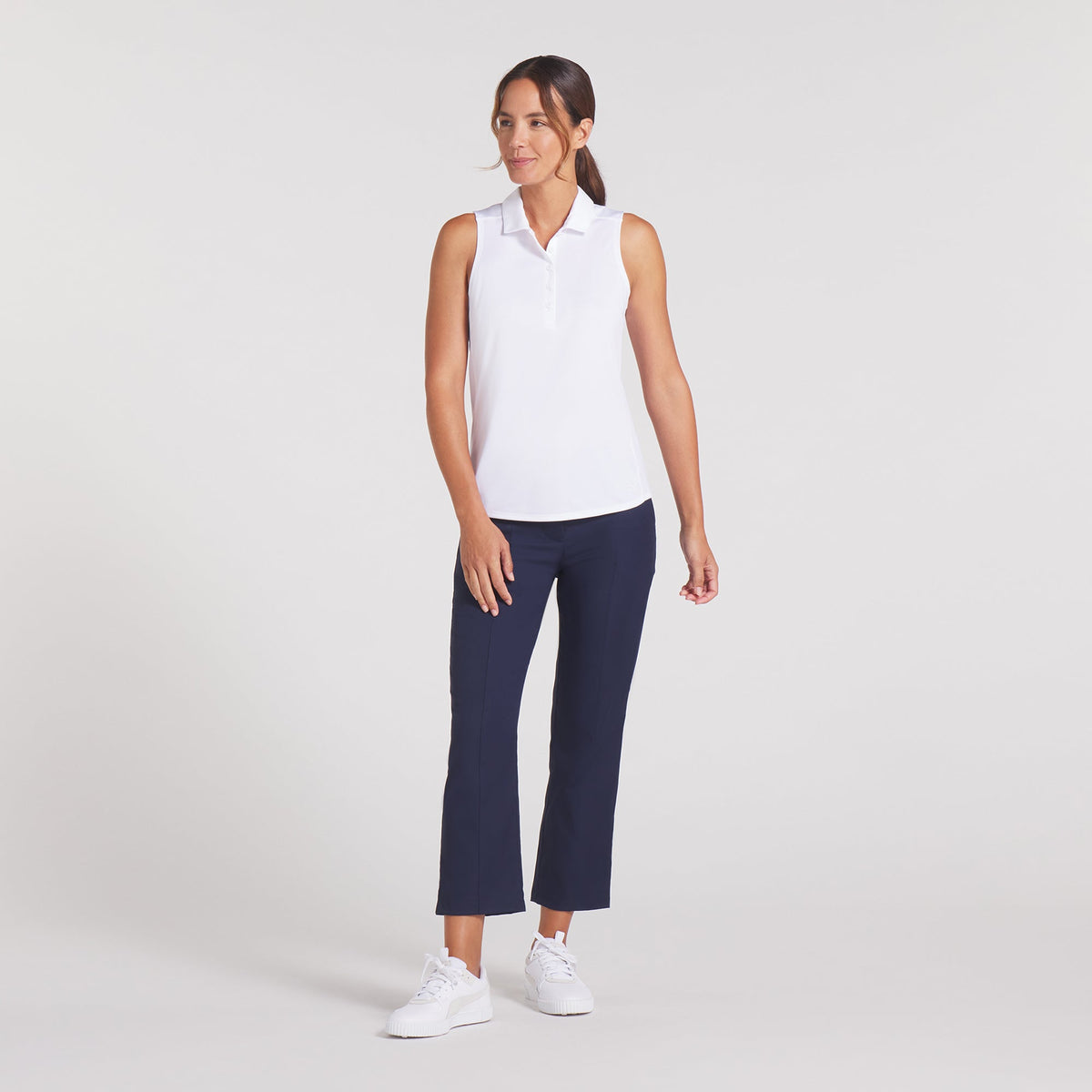 Women's Pure 2.0 Sleeveless Golf Polo | Puma Golf Classic