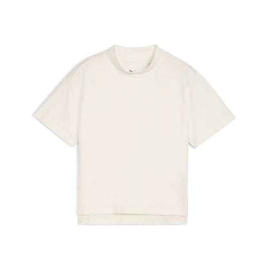 Women's Charlotte Modalon Mock Neck Golf Polo | Puma Golf Featured