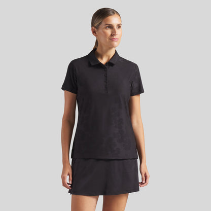 Women's Floral Lace Jacquard Golf Polo | Puma Golf Deals