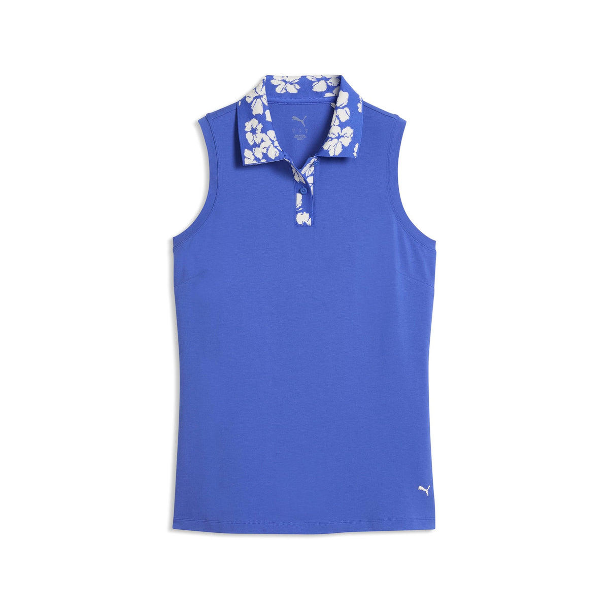 Women's Modalon Floral Rib Sleeveless Golf Polo | Puma Golf Discount