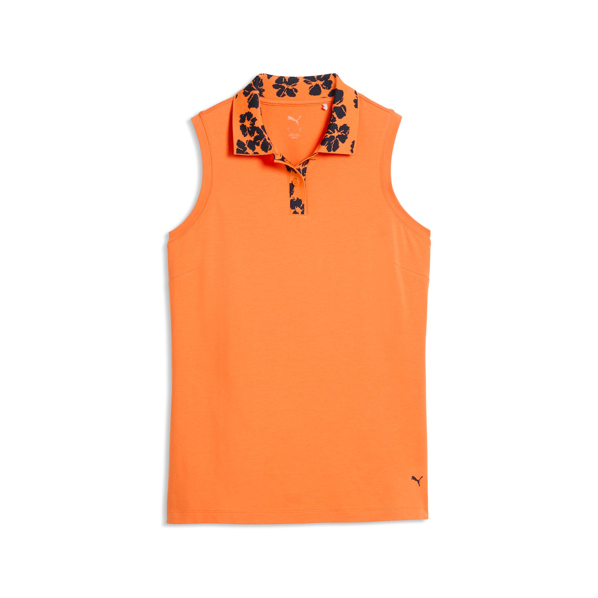 Women's Modalon Floral Rib Sleeveless Golf Polo | Puma Golf Discount