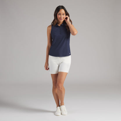 Women's Check Jacquard Sleeveless Golf Polo | Puma Golf Trusted
