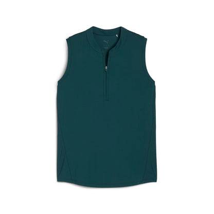 Women's Aerlon Mock Sleeveless Golf Polo | Puma Golf Quality