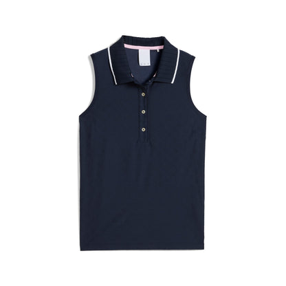 Women's AP Jacquard Sleeveless Golf Polo | Puma Golf Sale
