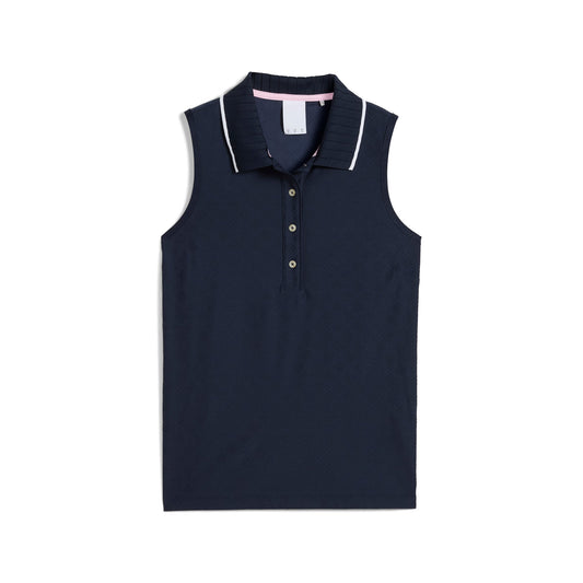 Women's AP Jacquard Sleeveless Golf Polo | Puma Golf Sale