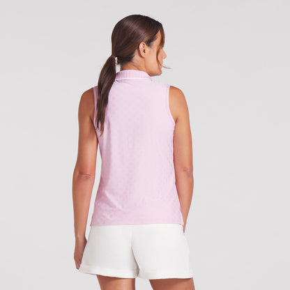 Women's AP Jacquard Sleeveless Golf Polo | Puma Golf Sale