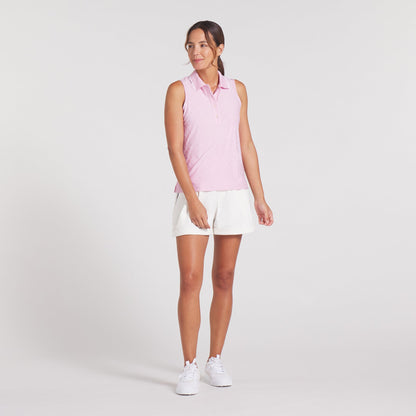 Women's AP Jacquard Sleeveless Golf Polo | Puma Golf Sale
