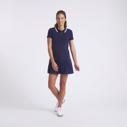 Women's AP Pointelle Golf Polo | Puma Golf Smart Buy