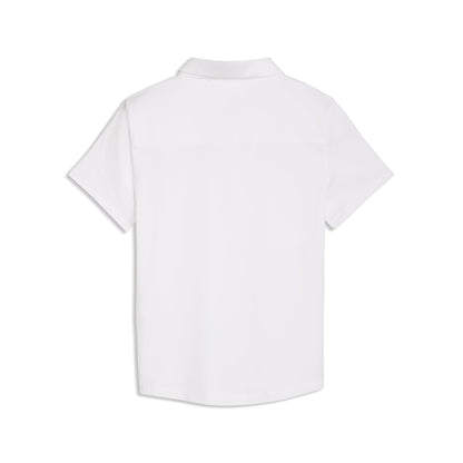 Girl's CLOUDSPUN Solid Golf Polo | Puma Golf Everyday
