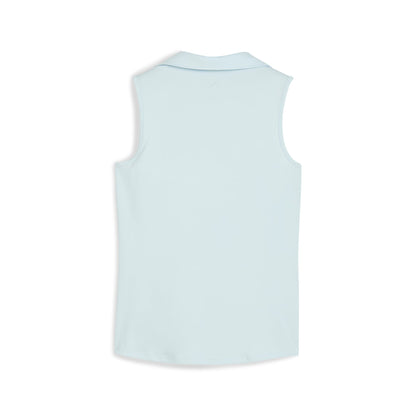 Girl's CLOUDSPUN Piped Sleeveless Golf Polo | Puma Golf Best Seller