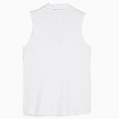 Girl's CLOUDSPUN Piped Sleeveless Golf Polo | Puma Golf Best Seller