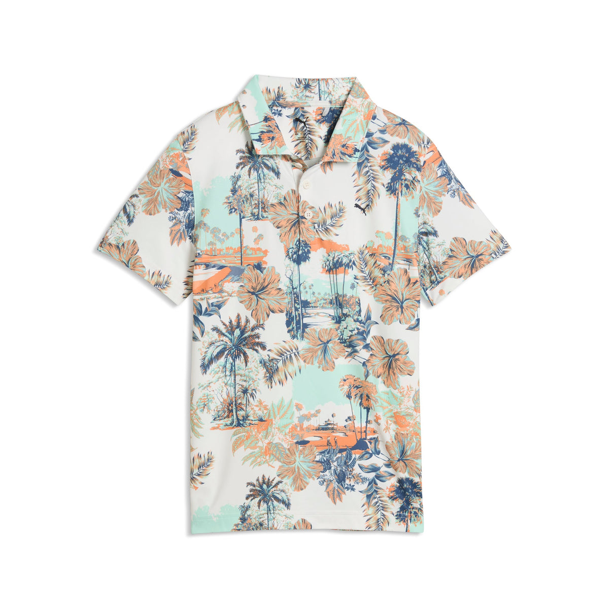 Boy's CLOUDSPUN Palm Golf Polo | Puma Golf Exclusive