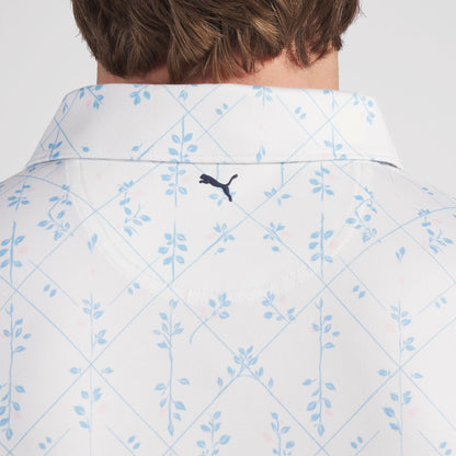 CLOUDSPUN Argyle Bloom BN Golf Polo | Puma Golf Trending