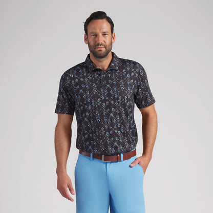 CLOUDSPUN Argyle Bloom BN Golf Polo | Puma Golf Trending