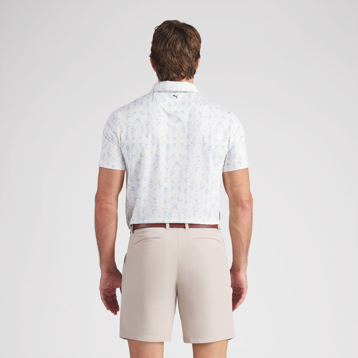 CLOUDSPUN Argyle Bloom BN Golf Polo | Puma Golf Trending