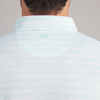 Clubhouse Stripe Golf Polo | Puma Golf Premium