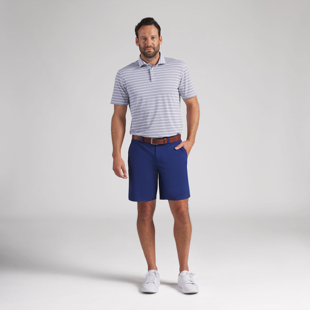 Clubhouse Stripe Golf Polo | Puma Golf Premium