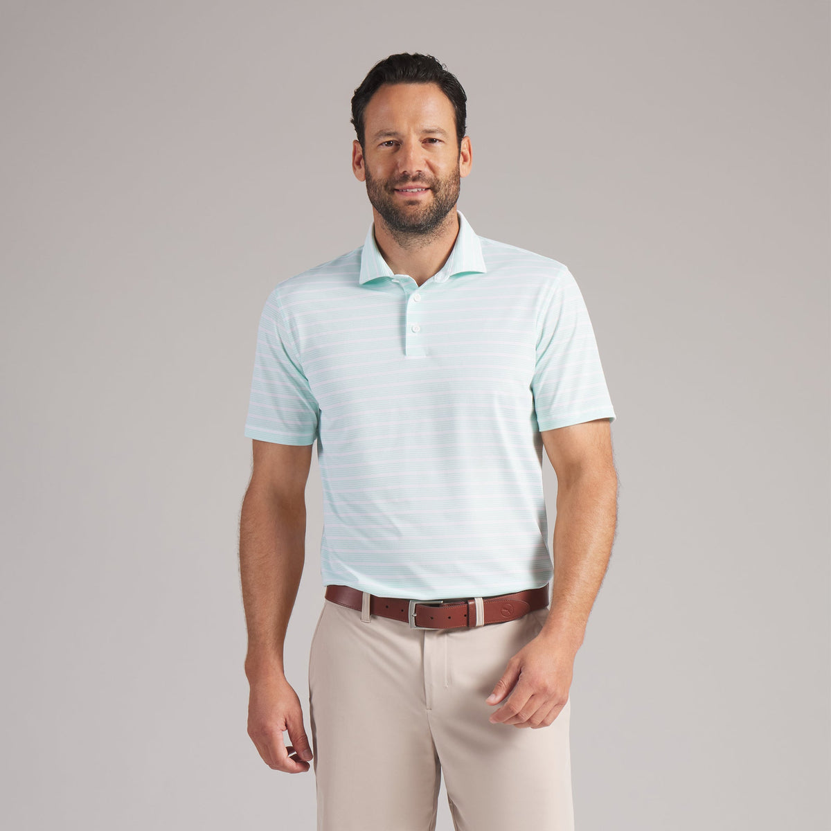 Clubhouse Stripe Golf Polo | Puma Golf Premium