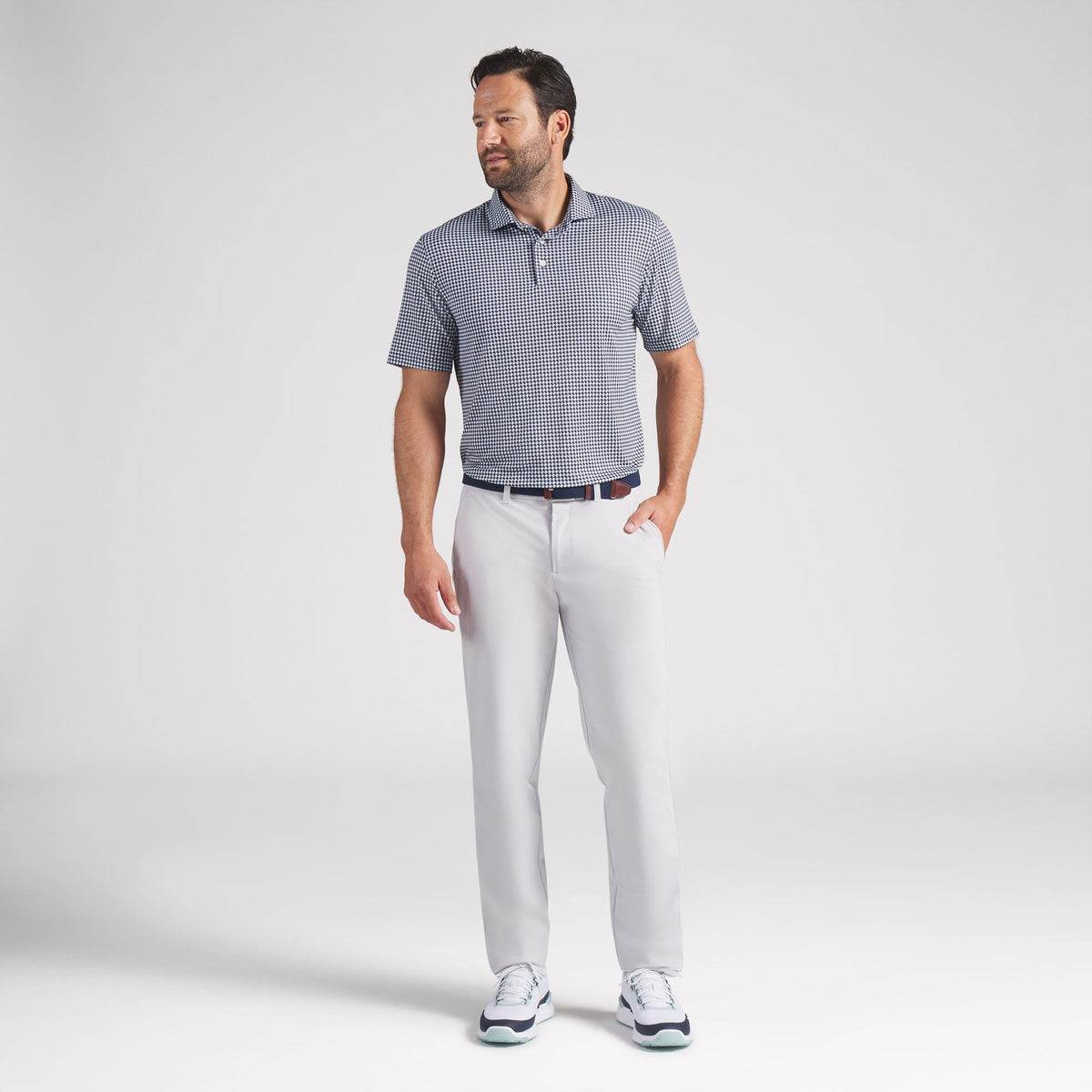 CLOUDSPUN Mono Check BN Golf Polo | Puma Golf Classic