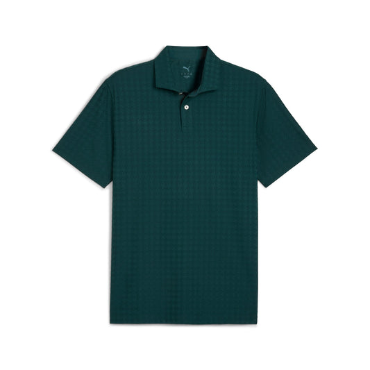 MATTR Houndstooth Golf Polo | Puma Golf Featured