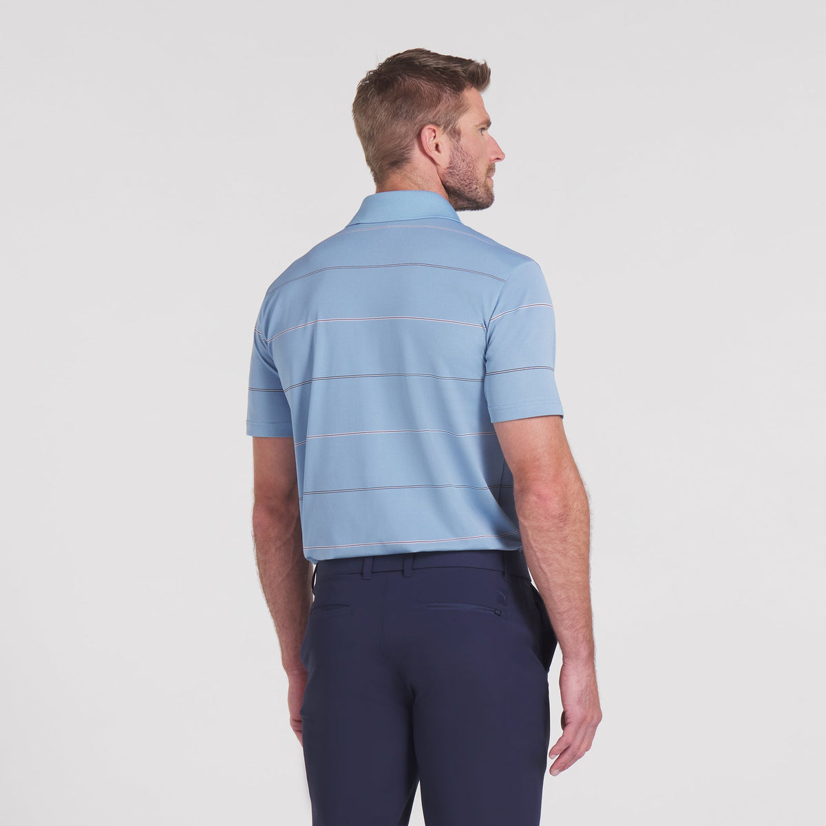 AP Rugby Stripe Golf Polo | Puma Golf Deals