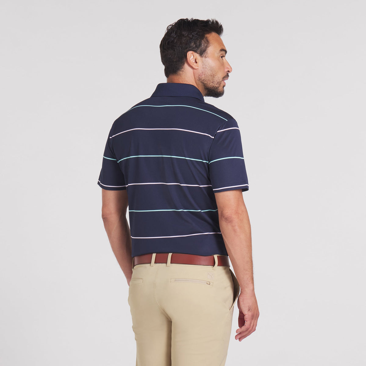 AP Rugby Stripe Golf Polo | Puma Golf Deals