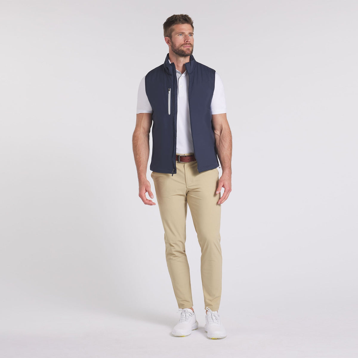 Hielands Golf Vest | Puma Golf Signature