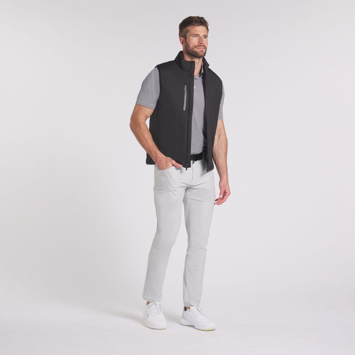 Hielands Golf Vest | Puma Golf Signature