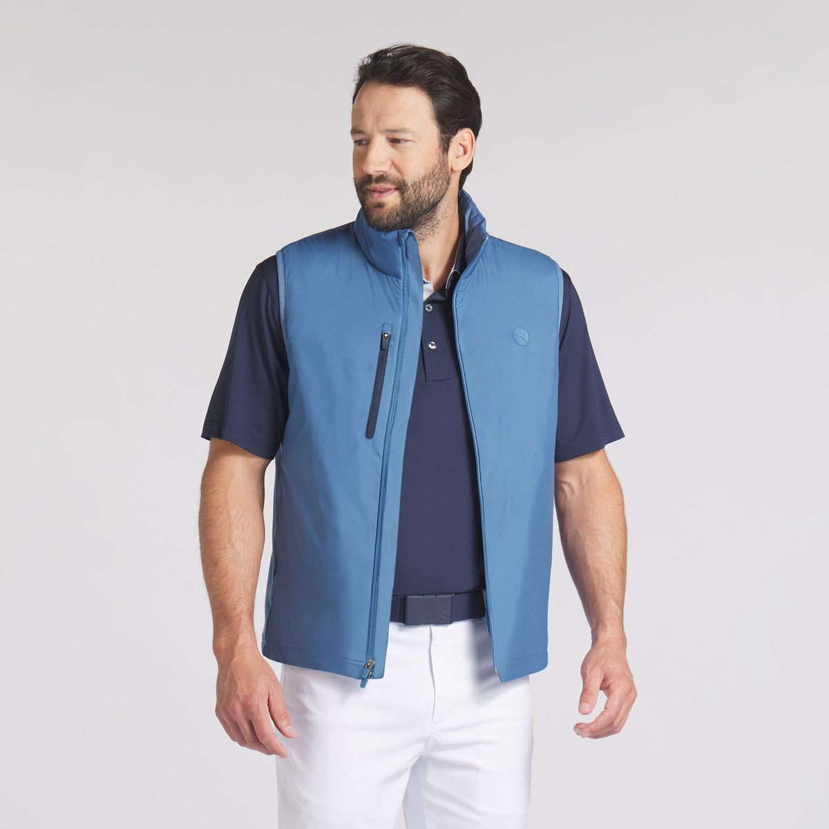 Hielands Golf Vest | Puma Golf Signature