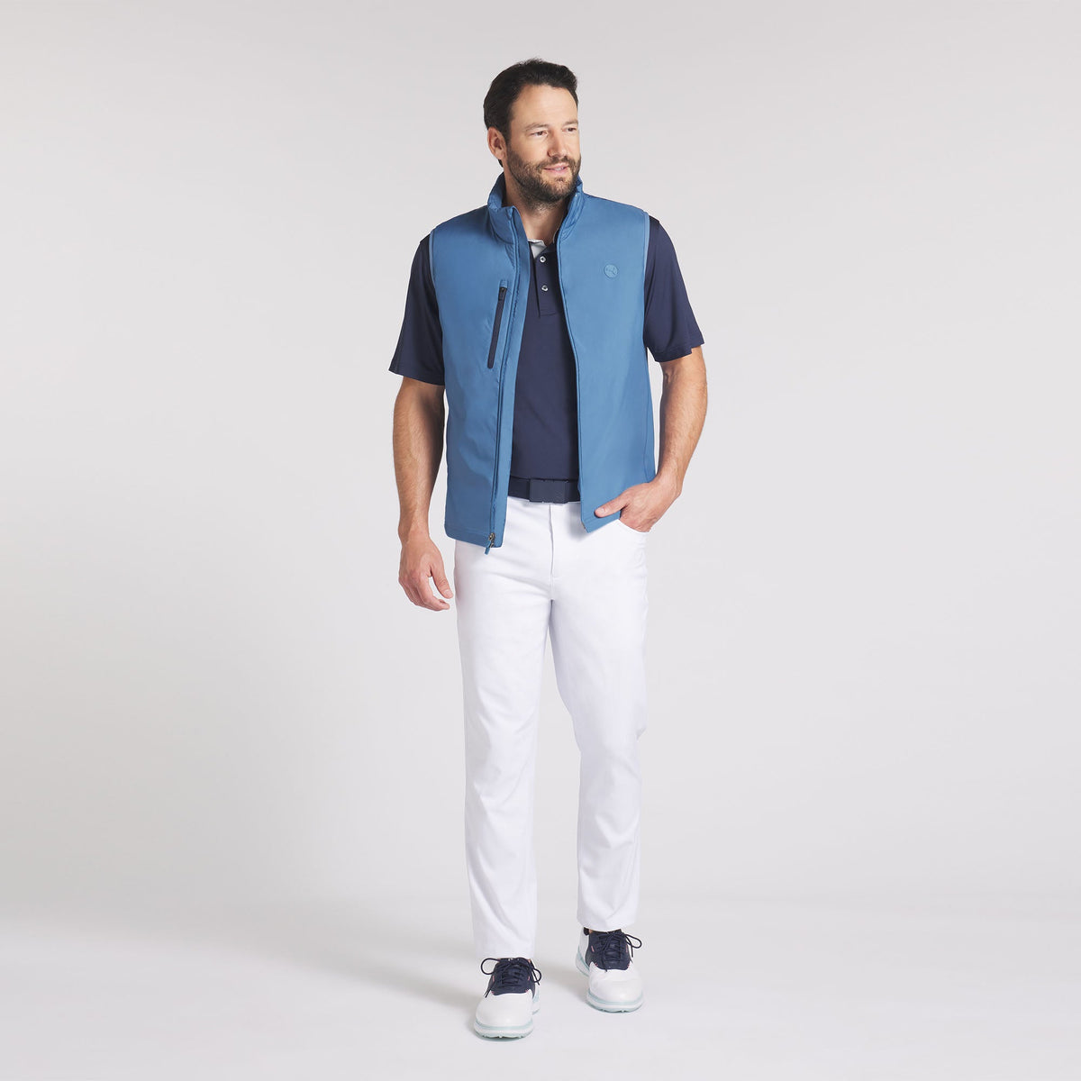 Hielands Golf Vest | Puma Golf Signature