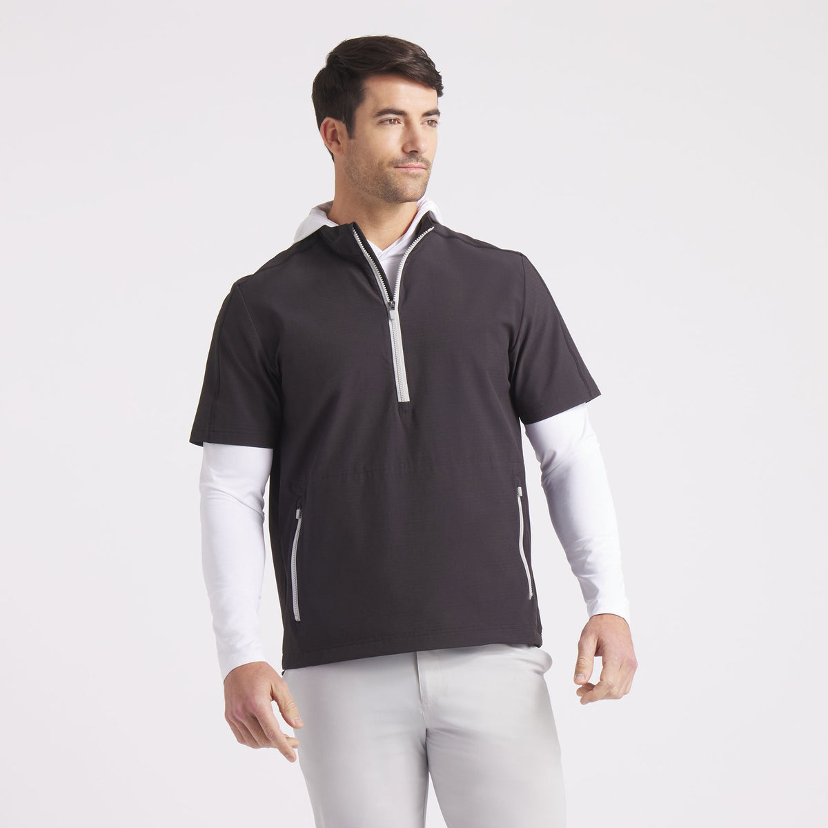 Ripguard Short Sleeve Pullover Golf Jacket | Puma Golf Value
