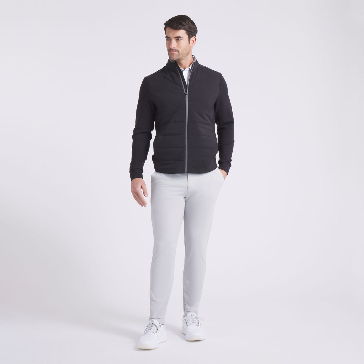 CLOUDSPUN Fleece Hybrid BN Golf Jacket | Puma Golf Featured
