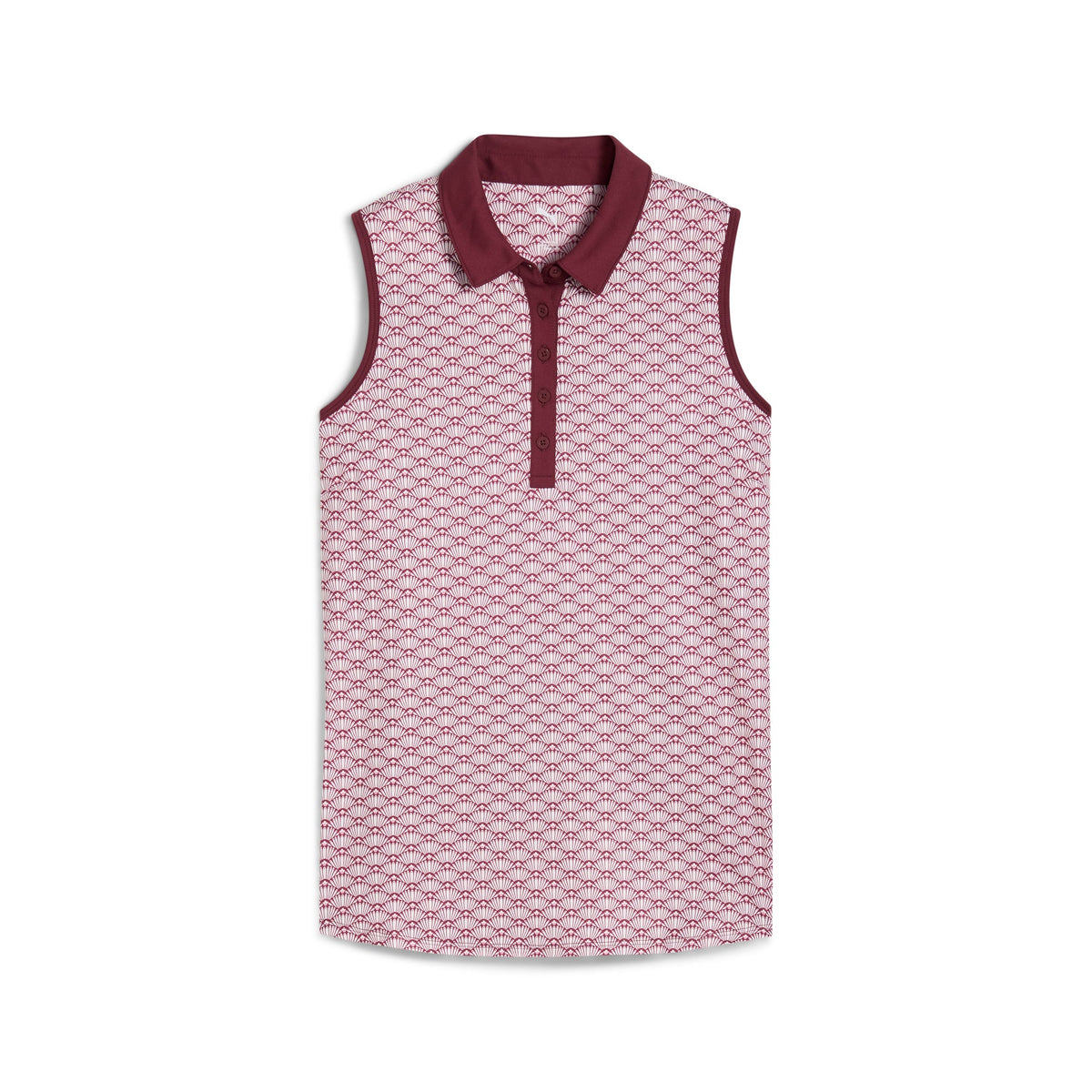 Women's CLOUDSPUN Scallop Sleeveless Golf Polo | Puma Golf Special Offer