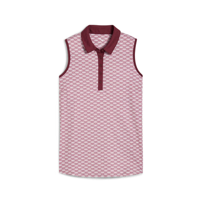 Women's CLOUDSPUN Scallop Sleeveless Golf Polo | Puma Golf Special Offer