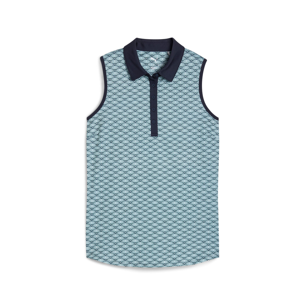 Women's CLOUDSPUN Scallop Sleeveless Golf Polo | Puma Golf Special Offer