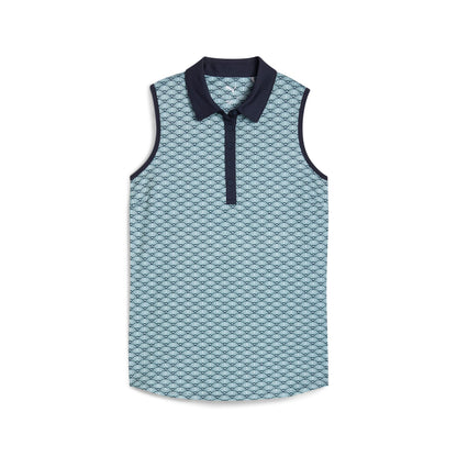Women's CLOUDSPUN Scallop Sleeveless Golf Polo | Puma Golf Special Offer