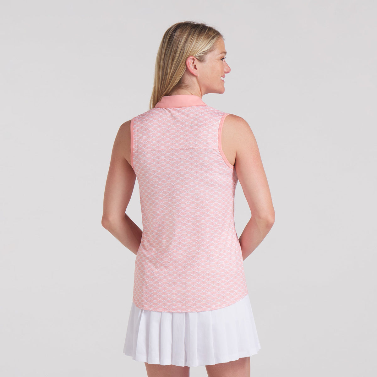Women's CLOUDSPUN Scallop Sleeveless Golf Polo | Puma Golf Special Offer