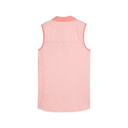 Women's CLOUDSPUN Scallop Sleeveless Golf Polo | Puma Golf Special Offer