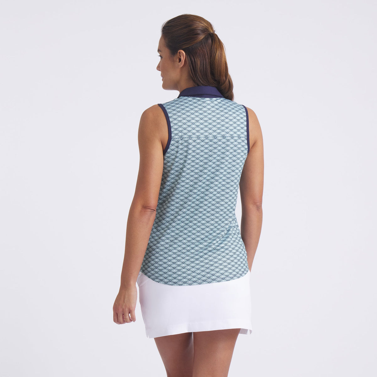 Women's CLOUDSPUN Scallop Sleeveless Golf Polo | Puma Golf Special Offer