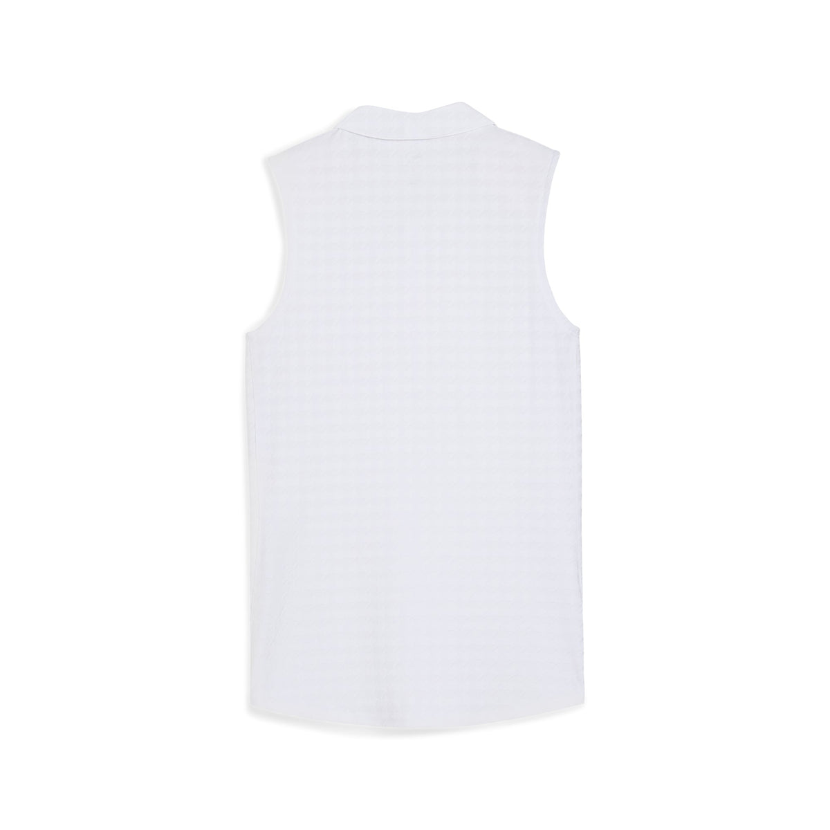 Women's Houndstooth Sleeveless Golf Polo | Puma Golf Special Offer