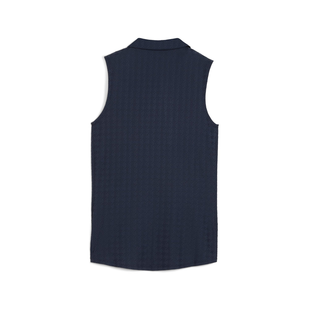 Women's Houndstooth Sleeveless Golf Polo | Puma Golf Special Offer