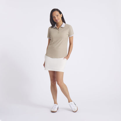 Women's MATTR Stripe Jacquard Golf Polo | Puma Golf Trusted