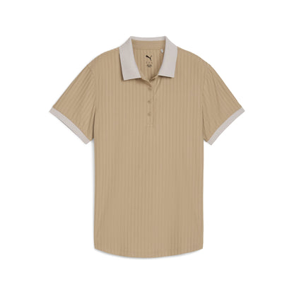 Women's MATTR Stripe Jacquard Golf Polo | Puma Golf Trusted