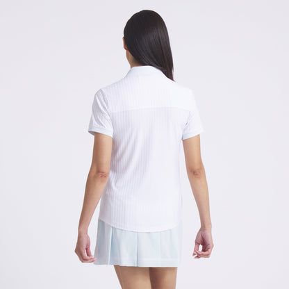 Women's MATTR Stripe Jacquard Golf Polo | Puma Golf Trusted