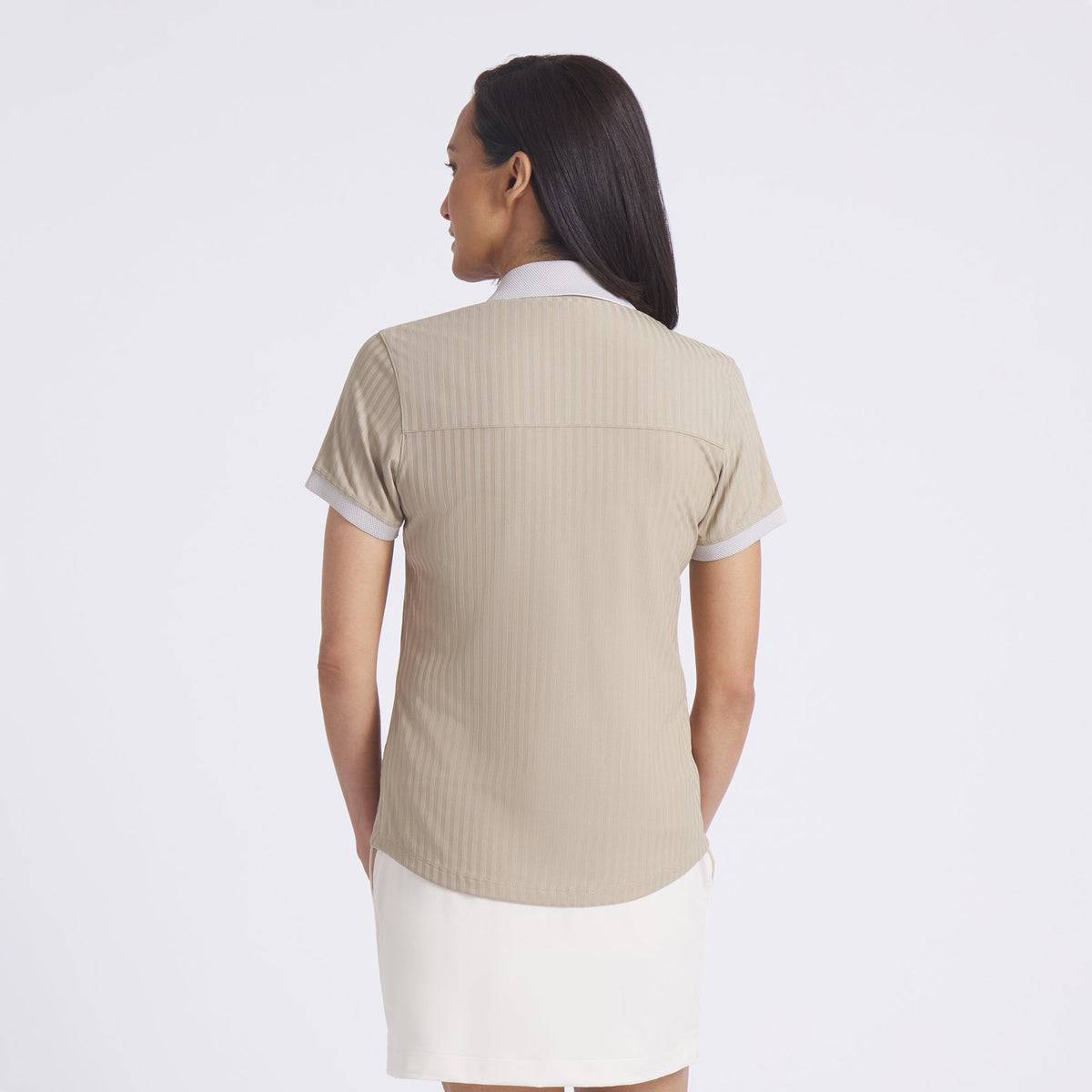 Women's MATTR Stripe Jacquard Golf Polo | Puma Golf Trusted