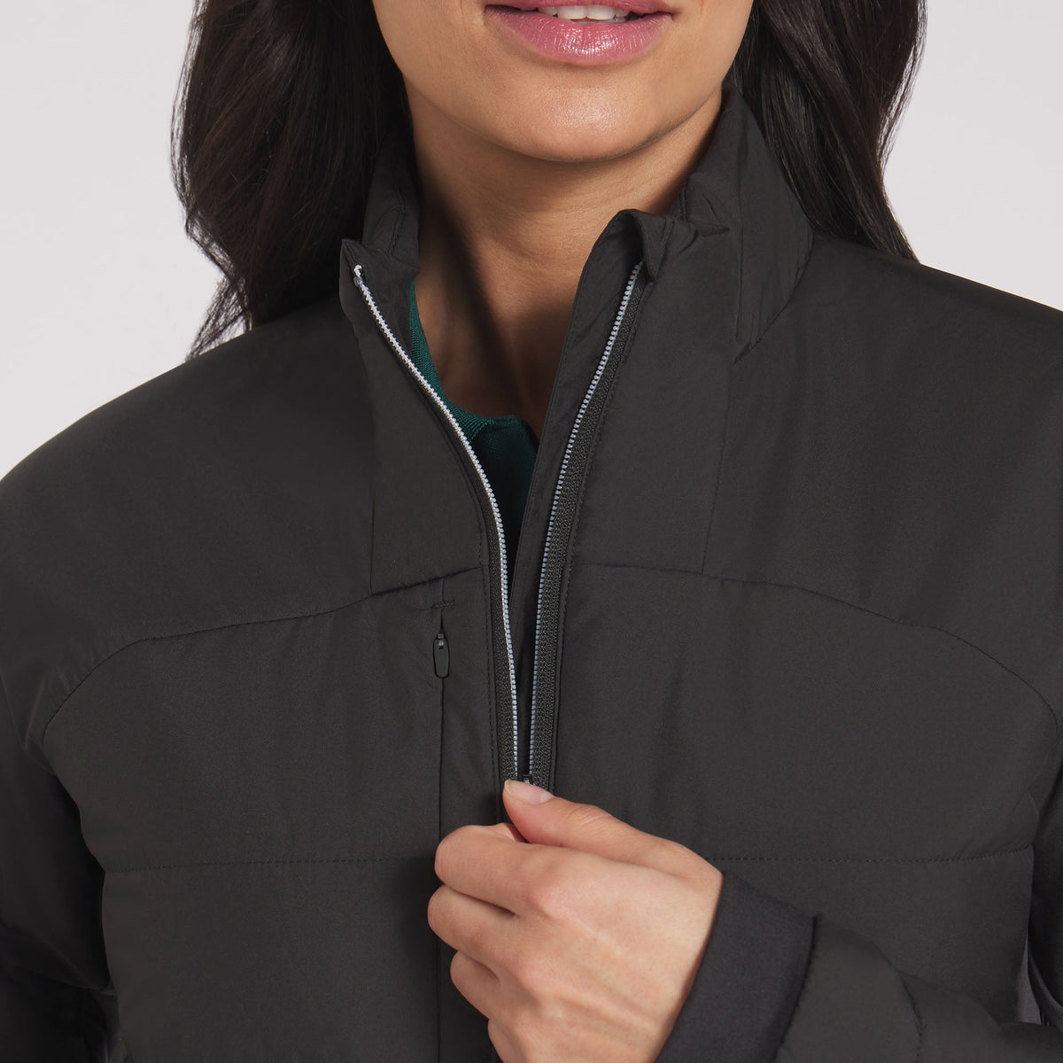 Women's Kyley Quilted Golf Jacket | Puma Golf Featured