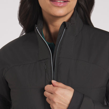Women's Kyley Quilted Golf Jacket | Puma Golf Featured