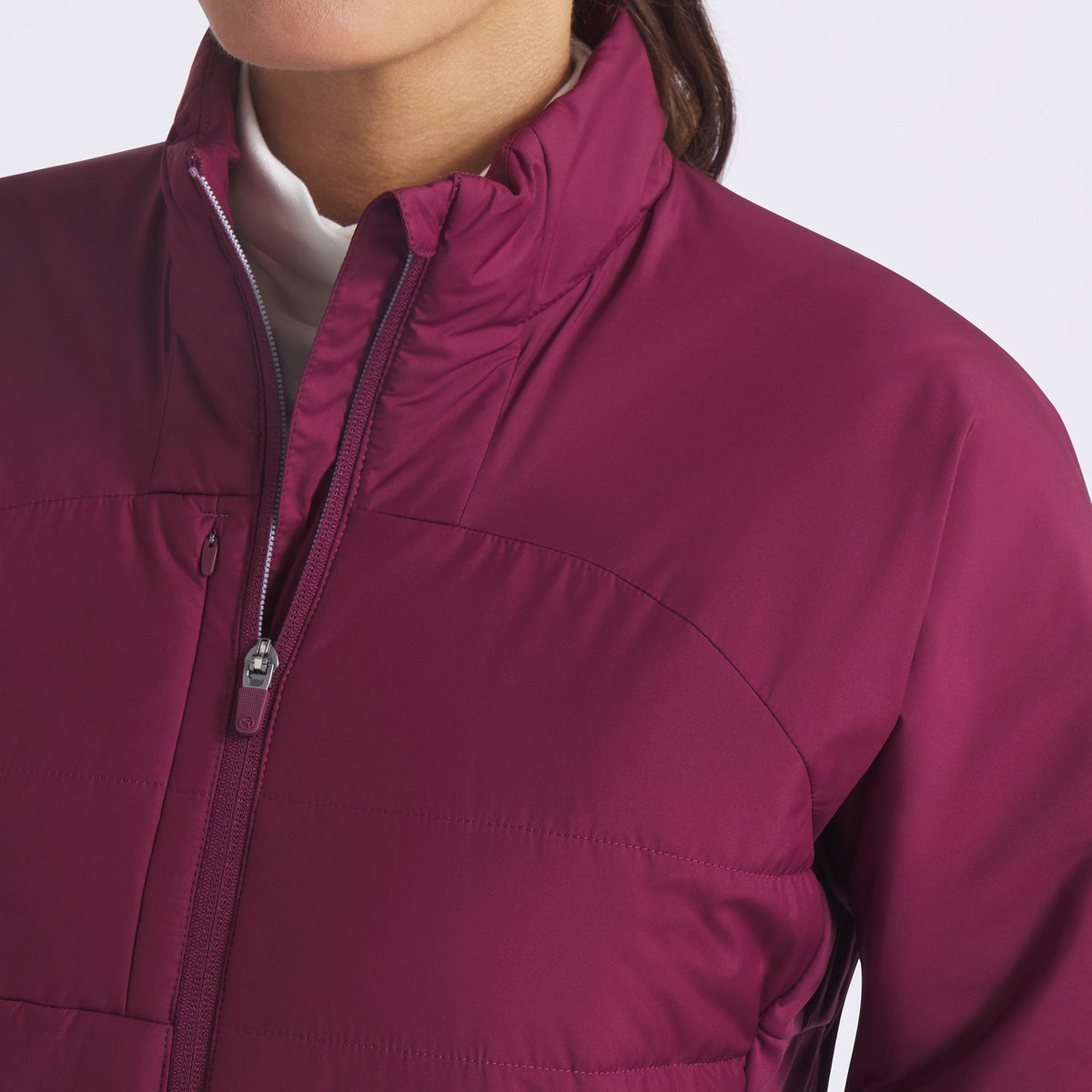 Women's Kyley Quilted Golf Jacket | Puma Golf Featured