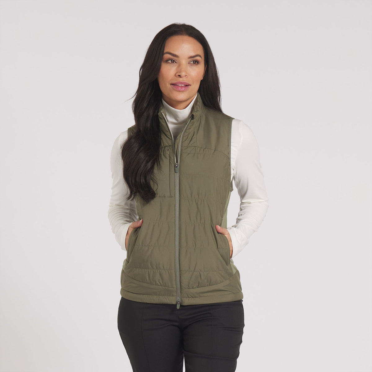 Women's Kyley Quilted Golf Vest | Puma Golf Recommended